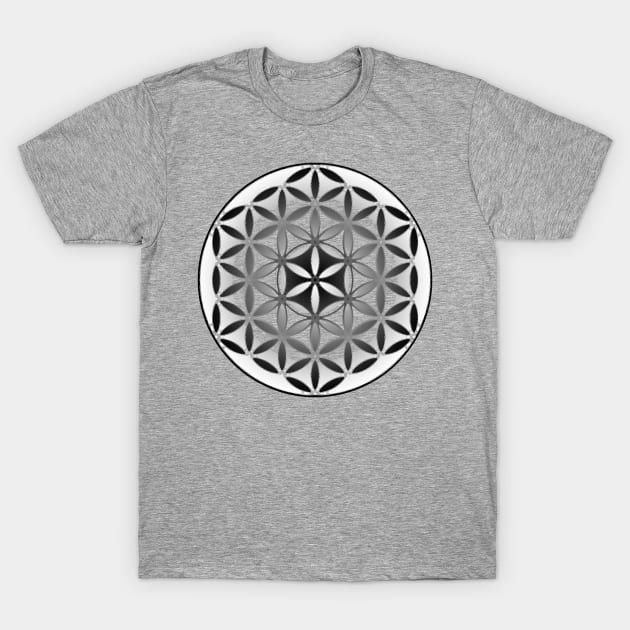 Flower of Life T-Shirt by JoanNinjaHen